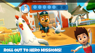 Snímek obrazovky aplikace PAW Patrol Rescue World