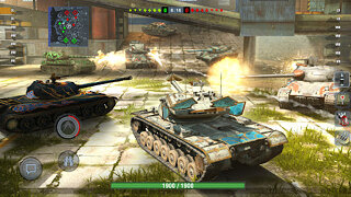Snímek obrazovky aplikace World of Tanks Blitz