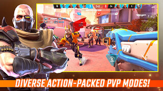 Snímek obrazovky aplikace Shadowgun War Games - Online PvP FPS