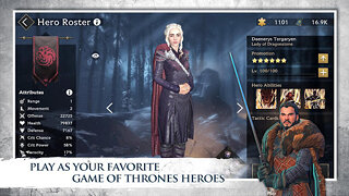 Snímek obrazovky aplikace Game of Thrones Beyond…