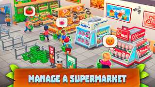 Snímek obrazovky aplikace Supermarket Village—Farm Town