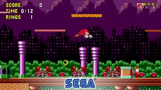 Snímek obrazovky aplikace Sonic the Hedgehog Classic