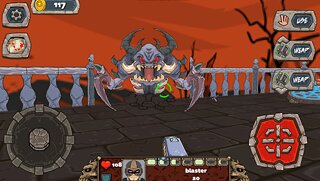Snímek obrazovky aplikace Demon Blast - 2.5d game offline retro fps